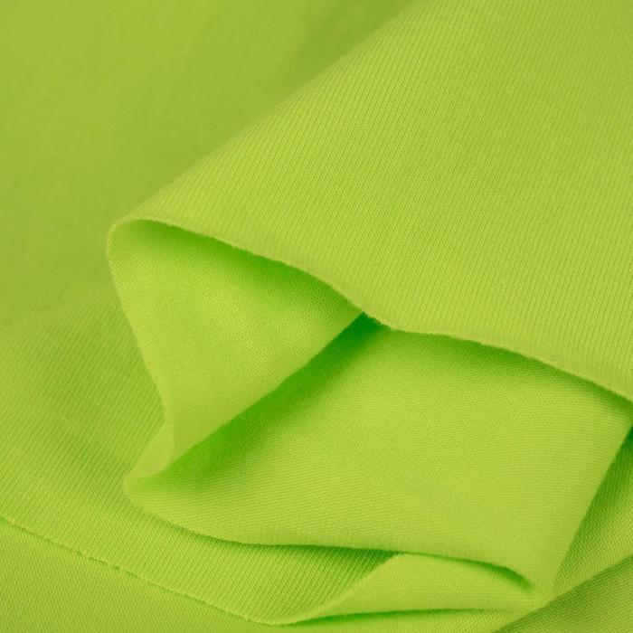 Single Jersey mit Elasthan TE210 - LIME NEON (D-30)