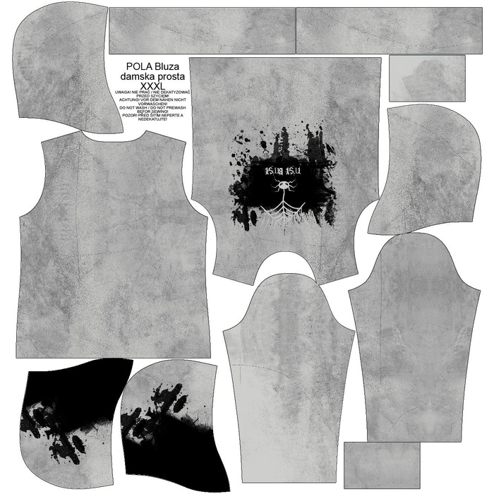 CLASSIC DAMEN HOODIE (POLA) - ITSY BITSY - Sommersweat - L