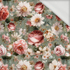 Flowers wz. 64 - looped knit fabric