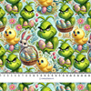 FUNNY EASTER wz.6 - Woven Fabric for tablecloths