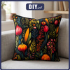 PILLOW 45X45 - AUTUMN FLOWERS WZ.15 - front + back