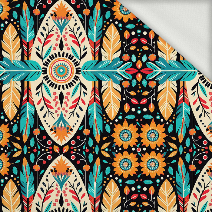 AROUND THE WORLD wz.11 - looped knit fabric with elastane ITY