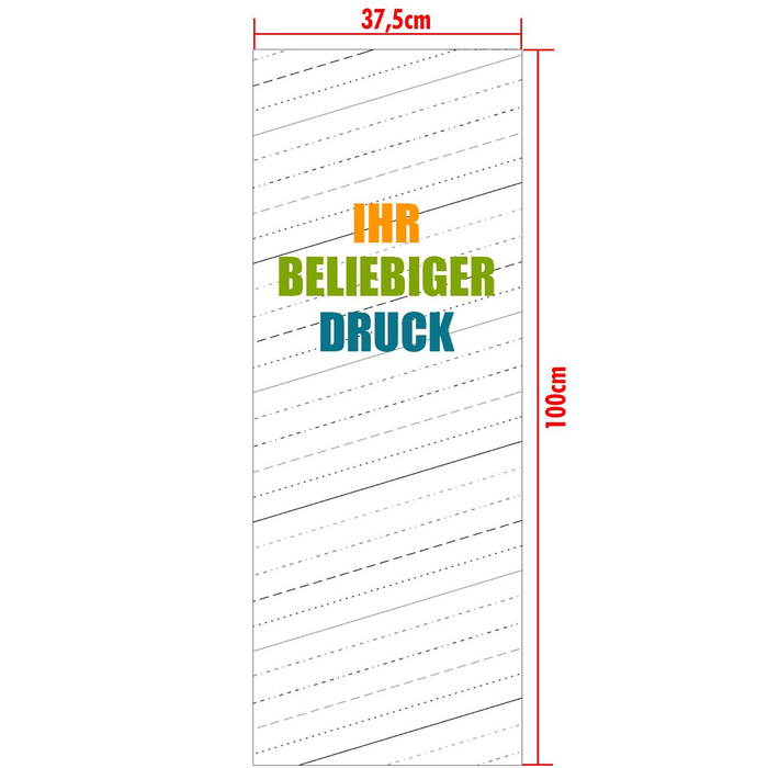 TURNBEUTEL - MIT EIGENEM AUFDRUCK - klein