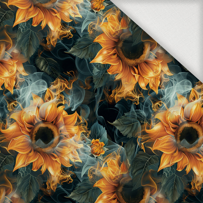 Sunflowers wz. 1 - Tkanina na obrusy