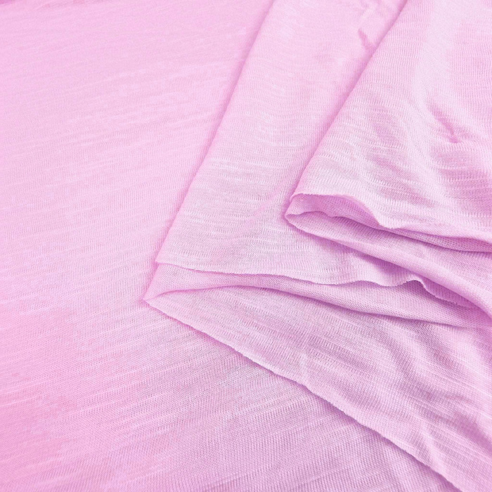 Baumwoll-Slubjersey mit Bio-Baumwolle 170g - BARBIE PINK D-177