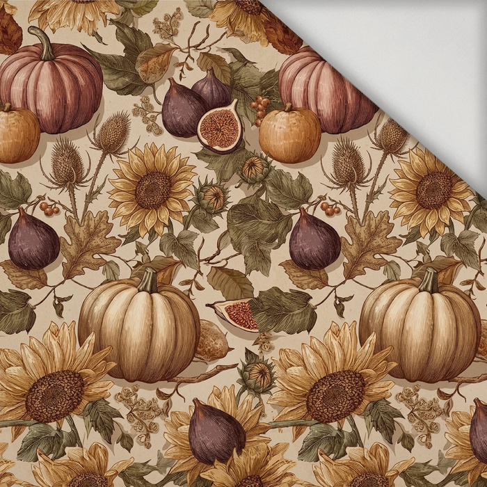 AUTUMN FLOWERS WZ. 28 - Lycra 300g