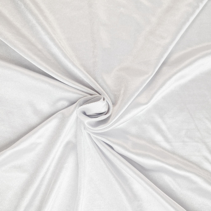 WEIß - Lurex Strickware