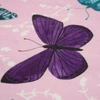 BUTTERFLIES PAT. 5 / pink (PURPLE BUTTERFLIES) - single jersey with elastane