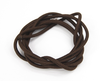Gummikordel rund Ø 3mm - BRAUN