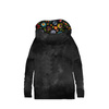 BLUZA DAMSKA (FURIA) NIETOPERZ Z KOMINEM - BLACK SPECKS / FOLK ŁOWICKI / czarny - zestaw do uszycia L