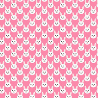 BUNNIES / pink - single jersey with elastane