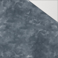 CAMOUFLAGE pat. 2 / slate blue - Hydrophobic brushed knit