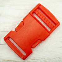 Steckschnalle aus Kunststoff P 30 mm - rot