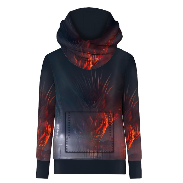 UNISEX HOODIE (HYDRA) - SZMARA BIEST - Nähset (134/140)