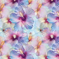 PASTEL FLOWERS WZ.11 - Single Jersey