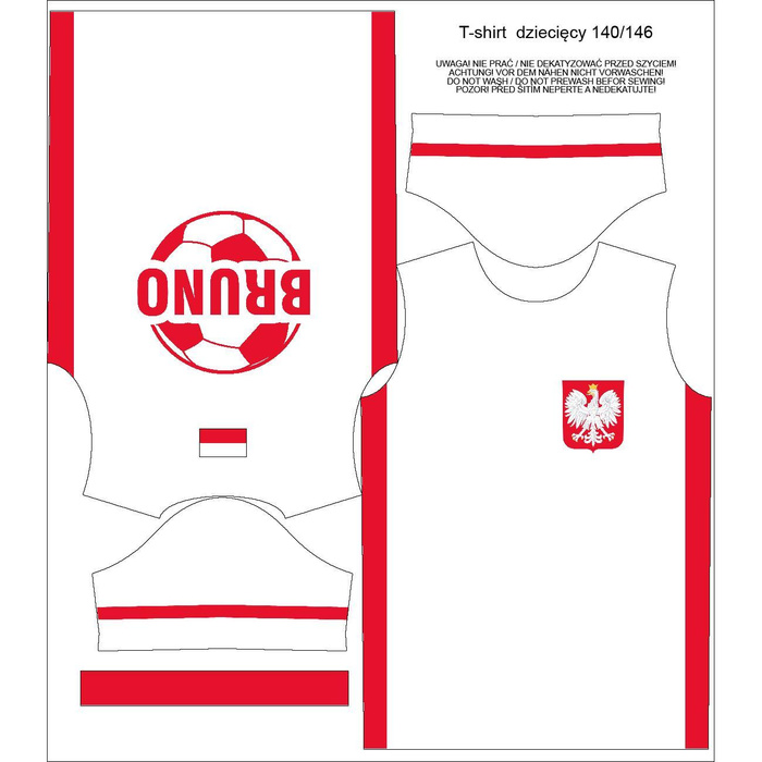 KID’S T-SHIRT - GERMANY - sewing set