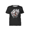 KINDER T-SHIRT - CUTE ANIMALS ms.9 - Nähset (140/146)