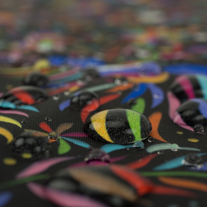 FOLK ROOSTERS - Nylon fabric