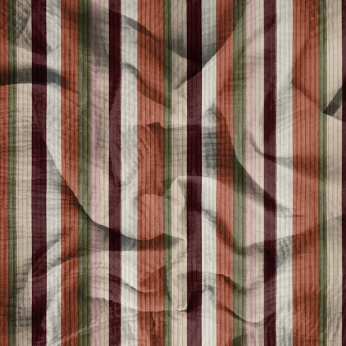 RETRO GEOMETRIC WZ. 13 - Cotton muslin