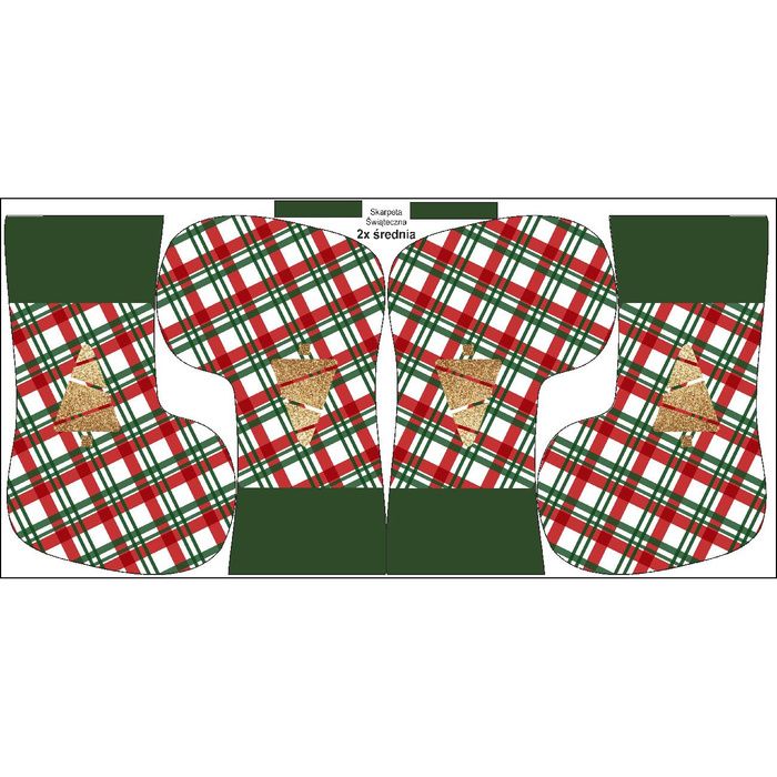 Christmas Stocking Set - GRID / CHRISTMAS TREE
