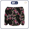 Bardot neckline blouse (SOFIA) - PINK FLOWERS PAT. 2 - sewing set XS