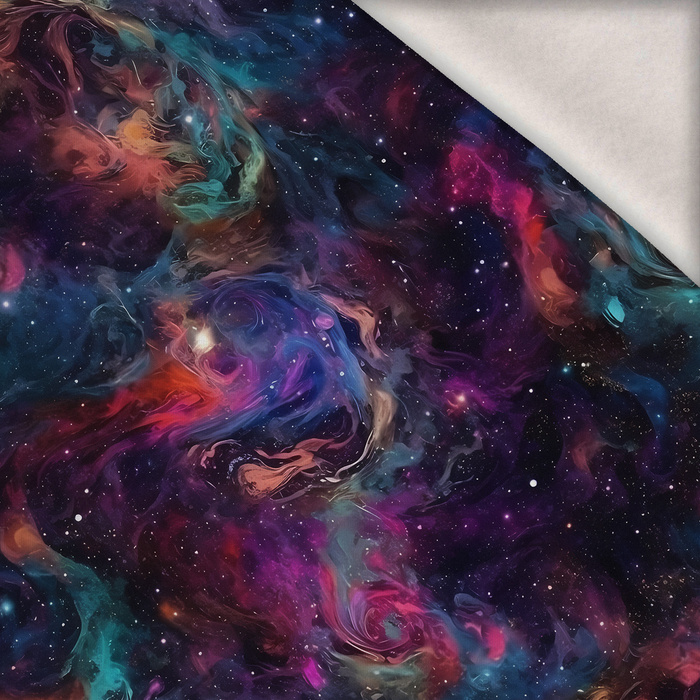 COSMIC GALAXY WZ. 3 - dzianina drapana z elastanem ITY