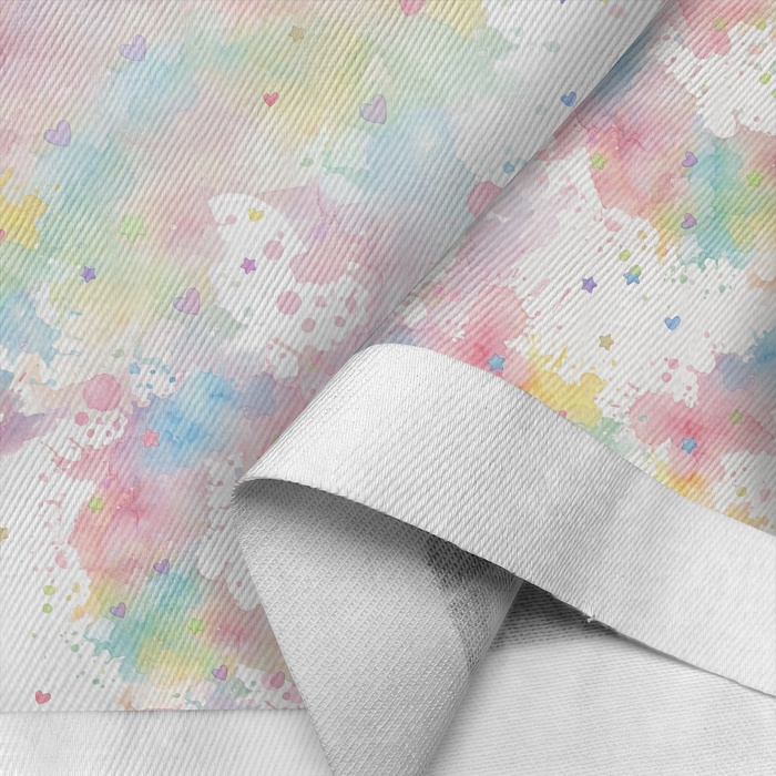 PASTEL BLOTS - Cotton drill