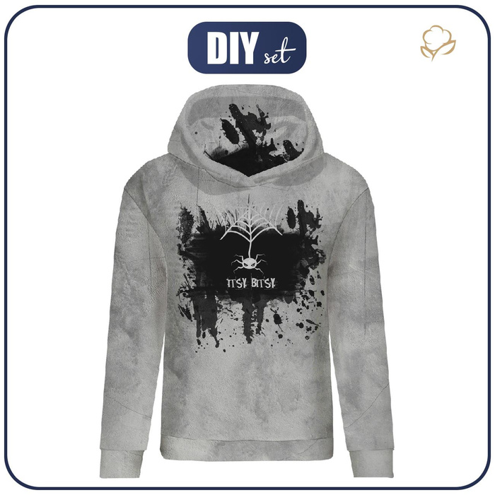 DÁMSKA MIKINA (POLA) CLASSIC S KAPUCÍ - ITSY BITSY - teplákovina - M