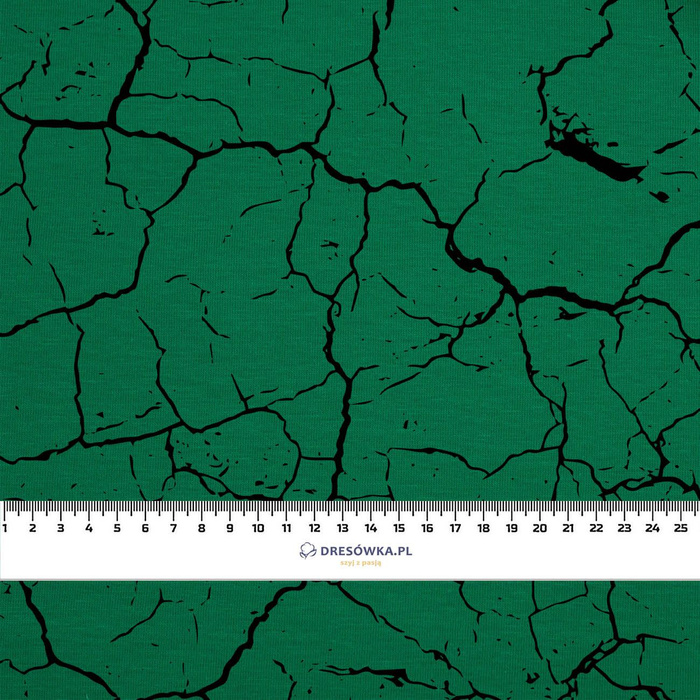 PRASKLÁ ZEMĚ (ČERNÁ) / B-27 - zelená