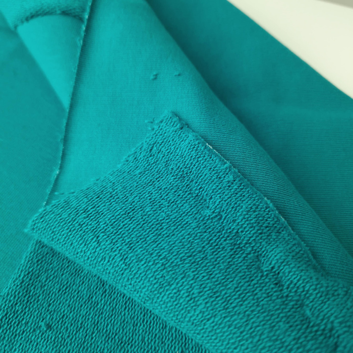 Gruba dzianina pętelkowa (P290) - TRANSFORMATIVE TEAL (D-247) / CYRANECZKA