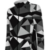 DZIECIĘCA BLUZA SPORTOWA (MAX) - LÓD WZ. 2 / czarno - biały - dzianina funkcyjna (122/128)