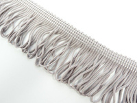 Chainette Fringe - LIGHT GREY