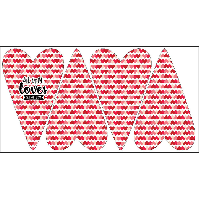 DEKO-HERZCHEN - ALL OF ME LOVES ALL OF YOU (BE MY VALENTINE)