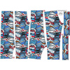 SOFTSHELL-HOSE (YETI) - COMICS (blau - rot) (122/128)
