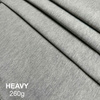 Single Jersey HEAVY 260g/ 100% bawełna - SZARY MELANŻ