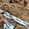 Viskózový krep - ABSTRACT ANIMAL PRINT / camel