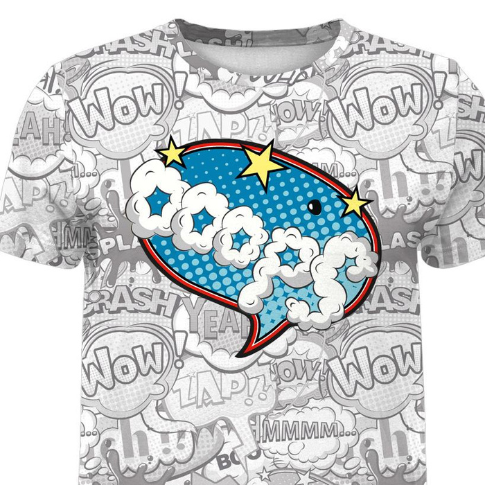 HERREN T-SHIRT - COMICS / ooops - Single Jersey L