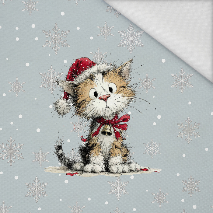 CHRISTMAS PETS WZ. 3 - panel (60cm x 50cm) Waterproof woven fabric
