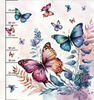 BEAUTIFUL BUTTERFLY WZ. 4 - panel (75cm x 80cm)