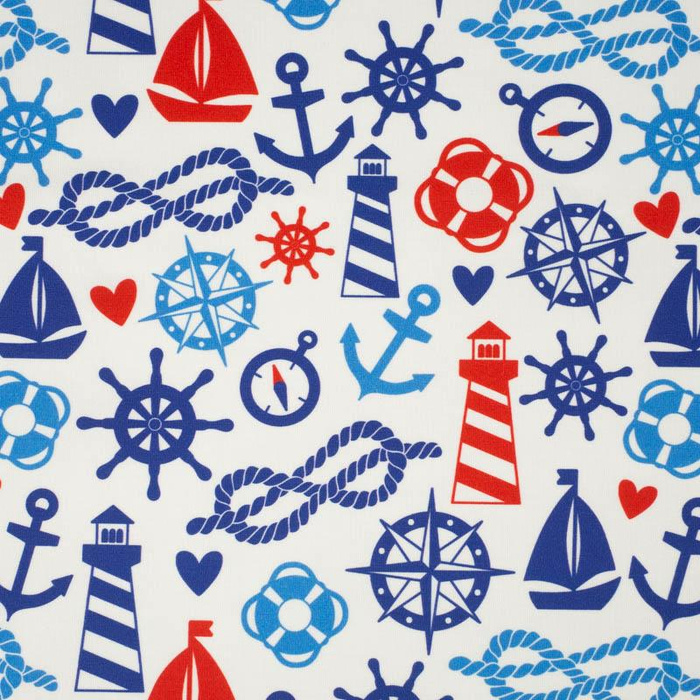 HARBOR MIX - Cotton woven fabric