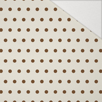 POLKA DOTS WZ. 7 - Hydrofobowa dzianina drapana