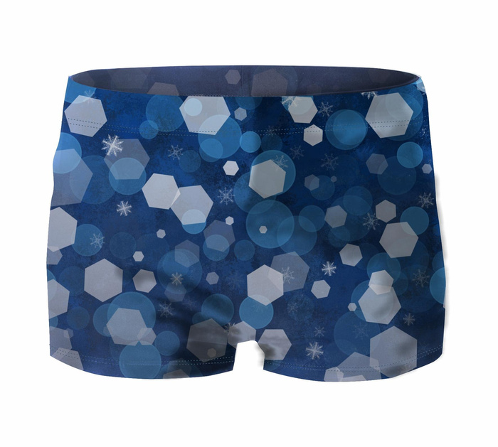 Boy's swim trunks - WINTER HEXAGON (WINTER IS COMING) 110-116