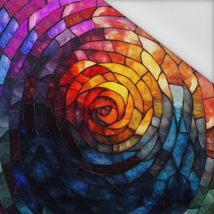 STAINED GLASS WZ.3 - Paneel (75cm x 80cm) Wasserabweisende Webware