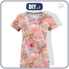 DAMEN T-SHIRT (M) - MOHNBLUMEN Ms. 3 - Nähset