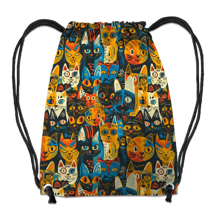 GYM BAG - ANIMALS PAT.6 - big