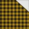 CHECK VICHY - MELANGE MUSTARD - Woven Fabric for tablecloths