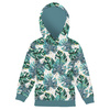KINDER HOODIE - MONSTERA Ms. 4 / weiß - Nähset (122/128)