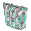 TOTE BAG - SUMMER FASHION / STRIPES - sewing set