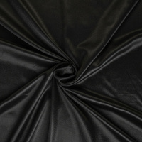 BLACK - lurex knit fabric