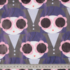 GIRL IN GLASSES / purple - rain cloak fabric
